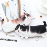 2019 NEW Cartoon Cat Soft Pencil Case - ValasMall