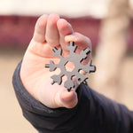 18 in 1 Stainless Steel Snowflakes Multi-tool