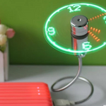 Amazing LED Clock Fan Lamp - ValasMall
