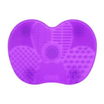 7 Section Makeup Brush Cleaning Mat - ValasMall