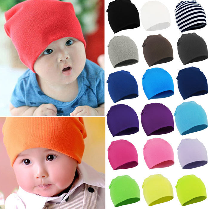 Cute Colorful Soft Baby Cap - ValasMall