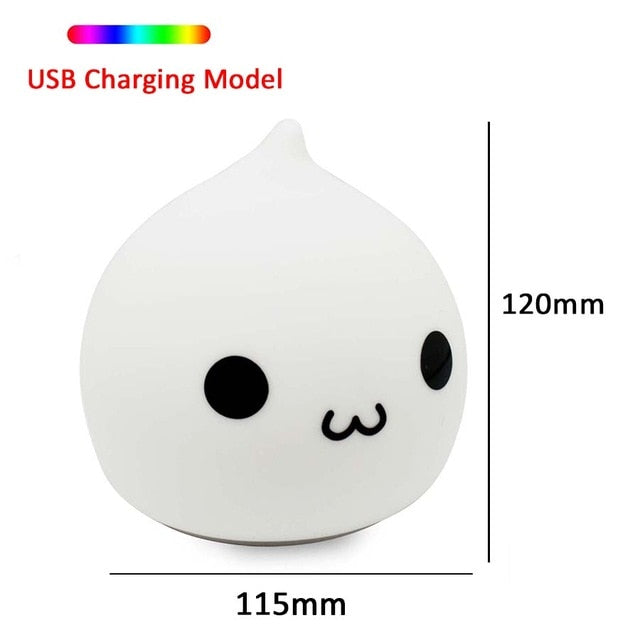 Cute Cat Touch LED Night Lamp - ValasMall