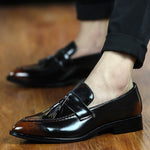 M-best leather loafer shoe - ValasMall