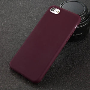 Solid Color Best Iphone Back Cover - ValasMall