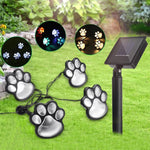 Solar Powered Pet Paw Lights(4 PCS)